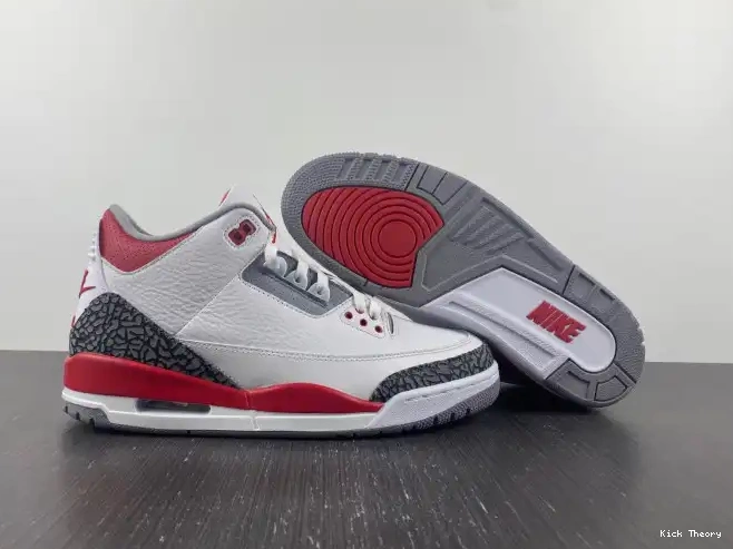 Kicked Out Shoe Store OG Jordan Fire Red Air 3 DN3707-160 0625